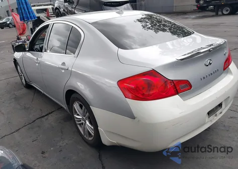 2013 Infiniti G37 Journey from USA, damaged, VIN JN1CV6AP2DM303943